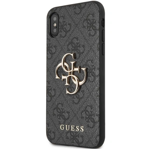 Kup Case Guess GUHCPX4GMGGR Apple iPhone XS/X grau/grau Hartschale 4G Big Metal Logo - GUE2394 - {ean13} - Sklep Home Screen