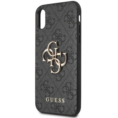 Kup Case Guess GUHCPX4GMGGR Apple iPhone XS/X grau/grau Hartschale 4G Big Metal Logo - GUE2394 - {ean13} - Sklep Home Screen