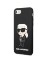 Kup Etui Karl Lagerfeld KLHCI8SNIKBCK Apple iPhone SE 2022/SE 2020/8/7 hardcase czarny/black Silicone Ikonik - KLD1451 - {ean13} - Sklep Home Screen