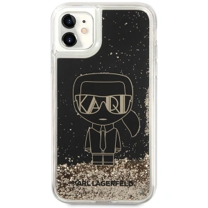 Kup Etui Karl Lagerfeld KLHCN61LGGKBK Apple iPhone 11/XR czarny/black hardcase Liquid Glitter Gatsby - KLD1452 - {ean13} - Sklep Home Screen