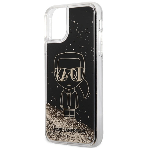 Kup Case Karl Lagerfeld KLHCN61LGGKBK Apple iPhone 11/XR schwarz/hardcase Liquid Glitter Gatsby - KLD1452 - {ean13} - Sklep Home Screen