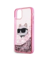 Kup Case Karl Lagerfeld KLHCN61LNCHCP Apple iPhone 11/XR rosa/pink Hardcase Glitter Choupette Head - KLD1453 - {ean13} - Sklep Home Screen