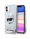 Kup Case Karl Lagerfeld KLHCN61LNCHCS Apple iPhone 11/XR silber/hardcase Glitter Choupette Head - KLD1454 - {ean13} - Sklep Home Screen