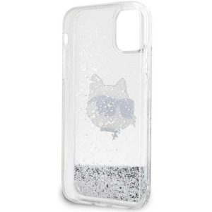 Kup Case Karl Lagerfeld KLHCN61LNCHCS Apple iPhone 11/XR silber/hardcase Glitter Choupette Head - KLD1454 - {ean13} - Sklep Home Screen