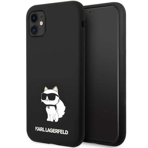 Kup Case Karl Lagerfeld KLHCN61SNCHBCK Apple iPhone 11/XR Hardcase schwarz/schwarz Silikon Choupette - KLD1455 - {ean13} - Sklep Home Screen
