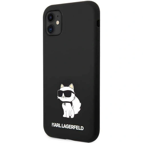 Kup Case Karl Lagerfeld KLHCN61SNCHBCK Apple iPhone 11/XR Hardcase schwarz/schwarz Silikon Choupette - KLD1455 - {ean13} - Sklep Home Screen