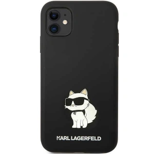 Kup Etui Karl Lagerfeld KLHCN61SNCHBCK Apple iPhone 11/XR hardcase czarny/black Silicone Choupette - KLD1455 - {ean13} - Sklep Home Screen