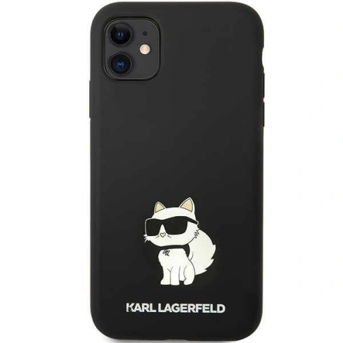 Buy Karl Lagerfeld KLHCN61SNCHBCK Apple iPhone 11/XR hardcase black Silicone Choupette - KLD1455 - {ean13} - Home Screen Store Europe