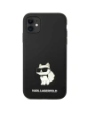 Kup Case Karl Lagerfeld KLHCN61SNCHBCK Apple iPhone 11/XR Hardcase schwarz/schwarz Silikon Choupette - KLD1455 - {ean13} - Sklep Home Screen
