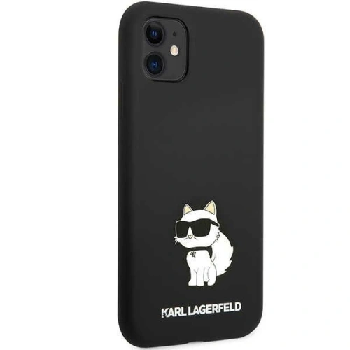 Buy Karl Lagerfeld KLHCN61SNCHBCK Apple iPhone 11/XR hardcase black Silicone Choupette - KLD1455 - {ean13} - Home Screen Store Europe