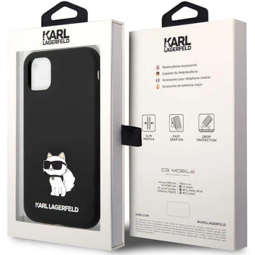 Kup Case Karl Lagerfeld KLHCN61SNCHBCK Apple iPhone 11/XR Hardcase schwarz/schwarz Silikon Choupette - KLD1455 - {ean13} - Sklep Home Screen