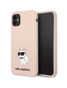 Case Karl Lagerfeld KLHCN61SNCHBCP Apple iPhone 11/XR Hardcase rosa/pink Silikon Choupette