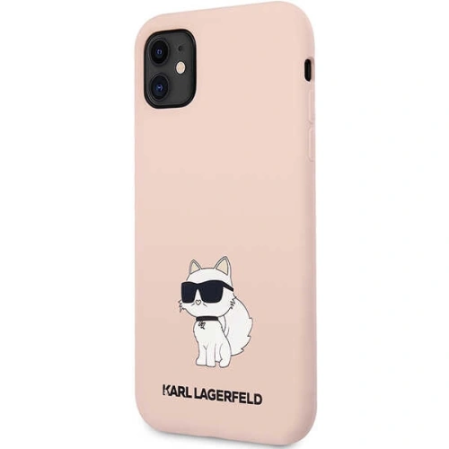 Kup Case Karl Lagerfeld KLHCN61SNCHBCP Apple iPhone 11/XR Hardcase rosa/pink Silikon Choupette - KLD1456 - {ean13} - Sklep Home Screen