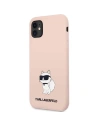 Kup Case Karl Lagerfeld KLHCN61SNCHBCP Apple iPhone 11/XR Hardcase rosa/pink Silikon Choupette - KLD1456 - {ean13} - Sklep Home Screen