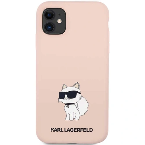 Kup Case Karl Lagerfeld KLHCN61SNCHBCP Apple iPhone 11/XR Hardcase rosa/pink Silikon Choupette - KLD1456 - {ean13} - Sklep Home Screen