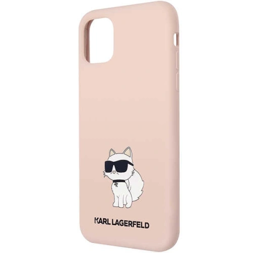 Kup Case Karl Lagerfeld KLHCN61SNCHBCP Apple iPhone 11/XR Hardcase rosa/pink Silikon Choupette - KLD1456 - {ean13} - Sklep Home Screen