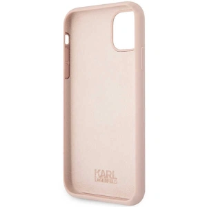 Kup Etui Karl Lagerfeld KLHCN61SNCHBCP Apple iPhone 11/XR hardcase różowy/pink Silicone Choupette - KLD1456 - {ean13} - Sklep Home Screen