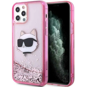 Kup Etui Karl Lagerfeld KLHCP12MLNCHCP Apple iPhone 12/12 Pro rózsaszín/pink kemény tok Glitter Choupette Head - KLD1457 - {ean13} - Sklep Home Screen