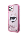 Kup Etui Karl Lagerfeld KLHCP12MLNCHCP Apple iPhone 12/12 Pro różowy/pink hardcase Glitter Choupette Head - KLD1457 - {ean13} - Sklep Home Screen