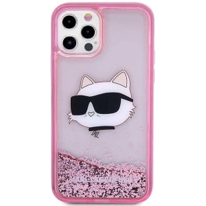 Kup Etui Karl Lagerfeld KLHCP12MLNCHCP Apple iPhone 12/12 Pro różowy/pink hardcase Glitter Choupette Head - KLD1457 - {ean13} - Sklep Home Screen