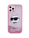 Kup Etui Karl Lagerfeld KLHCP12MLNCHCP Apple iPhone 12/12 Pro różowy/pink hardcase Glitter Choupette Head - KLD1457 - {ean13} - Sklep Home Screen