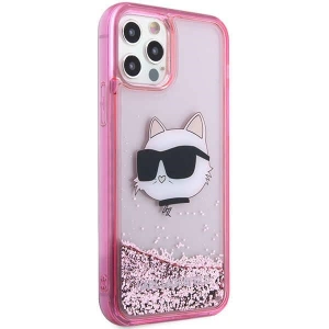 Kup Etui Karl Lagerfeld KLHCP12MLNCHCP Apple iPhone 12/12 Pro różowy/pink hardcase Glitter Choupette Head - KLD1457 - {ean13} - Sklep Home Screen
