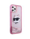 Kup Etui Karl Lagerfeld KLHCP12MLNCHCP Apple iPhone 12/12 Pro różowy/pink hardcase Glitter Choupette Head - KLD1457 - {ean13} - Sklep Home Screen