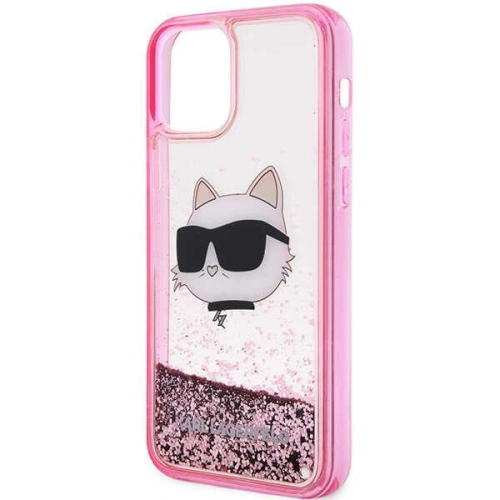 Kup Etui Karl Lagerfeld KLHCP12MLNCHCP Apple iPhone 12/12 Pro różowy/pink hardcase Glitter Choupette Head - KLD1457 - {ean13} - Sklep Home Screen