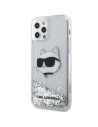 Kup Etui Karl Lagerfeld KLHCP12MLNCHCS Apple iPhone 12/12 Pro srebrny/silver hardcase Glitter Choupette Head - KLD1458 - {ean13} - Sklep Home Screen
