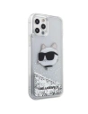 Kup Etui Karl Lagerfeld KLHCP12MLNCHCS Apple iPhone 12/12 Pro srebrny/silver hardcase Glitter Choupette Head - KLD1458 - {ean13} - Sklep Home Screen