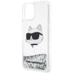 Kup Etui Karl Lagerfeld KLHCP12MLNCHCS Apple iPhone 12/12 Pro srebrny/silver hardcase Glitter Choupette Head - KLD1458 - {ean13} - Sklep Home Screen