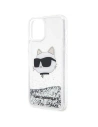 Kup Etui Karl Lagerfeld KLHCP12MLNCHCS Apple iPhone 12/12 Pro srebrny/silver hardcase Glitter Choupette Head - KLD1458 - {ean13} - Sklep Home Screen