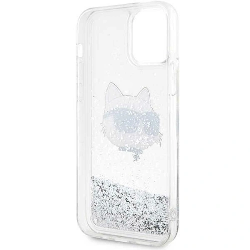 Buy Karl Lagerfeld KLHCP12MLNCHCS Apple iPhone 12/12 Pro silver hardcase Glitter Choupette Head - KLD1458 - {ean13} - Home Screen Store Europe
