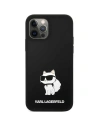 Buy Karl Lagerfeld KLHCP12MSNCHBCK Apple iPhone 12/12 Pro hardcase black Silicone Choupette - KLD1459 - {ean13} - Home Screen Store Europe