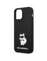 Buy Karl Lagerfeld KLHCP12MSNCHBCK Apple iPhone 12/12 Pro hardcase black Silicone Choupette - KLD1459 - {ean13} - Home Screen Store Europe