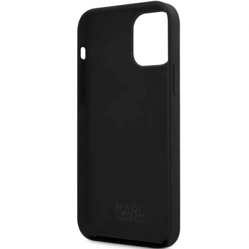 Buy Karl Lagerfeld KLHCP12MSNCHBCK Apple iPhone 12/12 Pro hardcase black Silicone Choupette - KLD1459 - {ean13} - Home Screen Store Europe