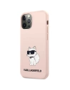 Buy Karl Lagerfeld KLHCP12MSNCHBCP Apple iPhone 12/12 Pro hardcase pink Silicone Choupette - KLD1460 - {ean13} - Home Screen Store Europe