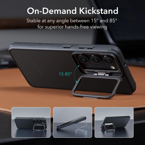 Kup Etui ESR Classic Kickstand Samsung Galaxy S23 Frosted Black - ESR653 - {ean13} - Sklep Home Screen
