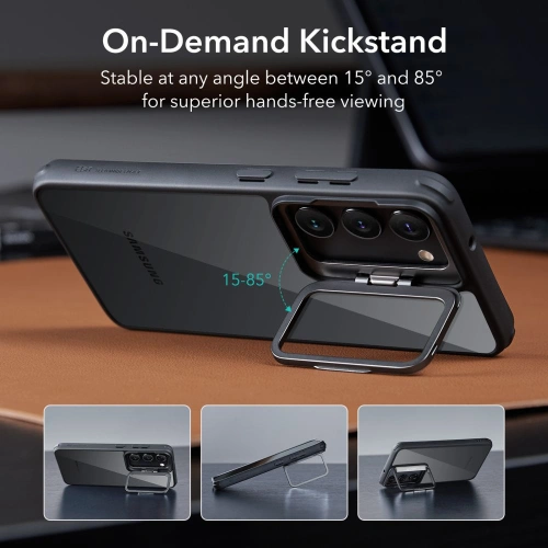 Kup Husă ESR Classic Kickstand Samsung Galaxy S23 Transparent/negru - ESR654 - {ean13} - Sklep Home Screen