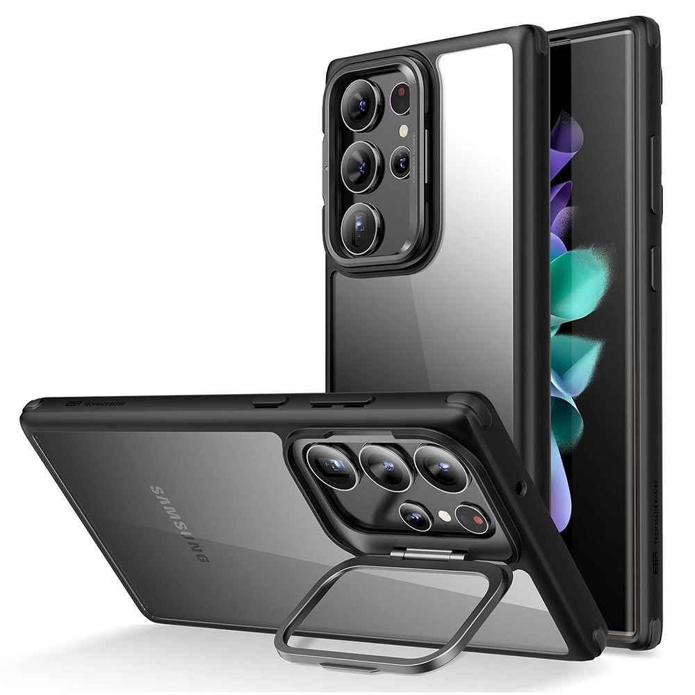 Etui ESR Classic Kickstand Samsung Galaxy S23 Ultra Clear/black