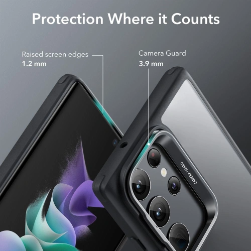 Kup Case ESR Classic Kickstand Samsung Galaxy S23 Ultra Clear/schwarz - ESR657 - {ean13} - Sklep Home Screen