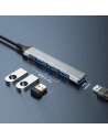 Kup Dudao HUB 4în1 USB-A/4x USB-A(3 x USB 2.0/USB 3.0) 6,3cm negru (A16B) - DDA252 - {ean13} - Sklep Home Screen