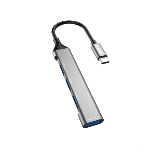 Kup Dudao HUB 4in1 USB-C/4x USB-A(3 x USB 2.0/USB 3.0) 6,3cm negru (A16T) - DDA253 - {ean13} - Sklep Home Screen