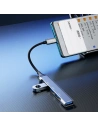 Kup Dudao HUB 4in1 USB-C/4x USB-A(3 x USB 2.0/USB 3.0) 6,3cm negru (A16T) - DDA253 - {ean13} - Sklep Home Screen