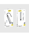 Kup Dudao HUB 4in1 USB-C/4x USB-A(3 x USB 2.0/USB 3.0) 6,3cm negru (A16T) - DDA253 - {ean13} - Sklep Home Screen