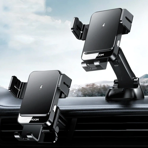 Buy Joyroom Car Mount Holder Wireless Charger black (JR-ZS219) - JYR597 - {ean13} - Home Screen Store Europe