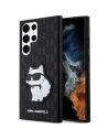 Etui Karl Lagerfeld KLHCS23LSAKLHCPK Samsung Galaxy S23 Ultra hardcase czarny/black Saffiano Monogram Choupette