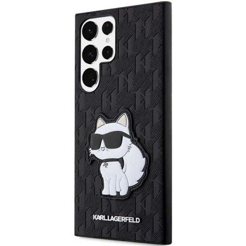 Kup Case Karl Lagerfeld KLHCS23LSAKLHCPK Samsung Galaxy S23 Ultra Hardcase schwarz/schwarz Saffiano Monogram Choupette - KLD1461 - {ean13} - Sklep Home Screen