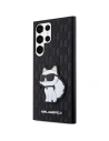 Kup Husă Karl Lagerfeld KLHCS23LSAKLHCPK Samsung Galaxy S23 Ultra hardcase negru/black Saffiano Monogram Choupette - KLD1461 - {ean13} - Sklep Home Screen