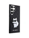Kup Husă Karl Lagerfeld KLHCS23LSAKLHCPK Samsung Galaxy S23 Ultra hardcase negru/black Saffiano Monogram Choupette - KLD1461 - {ean13} - Sklep Home Screen